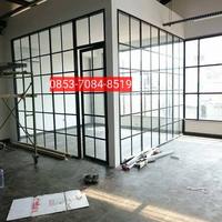 Gambar Partisi Sekatan kaca aluminium motif ornamen harga per meter dari Nusa Indah Aluminium undefined 1 Tokopedia