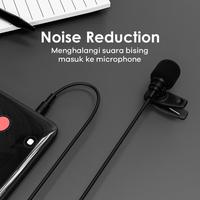 Gambar Mic Clip On JETE M1 - Vlogger Clipon Smule Youtuber - Vlog Audio Jack dari Doran Gadget Store undefined 3 Tokopedia