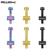 Gambar RISK Baut Titanium Alloy M5 Seatpost Clamp Sepeda model Thomson - M5x30 Gold dari Kaligung Cycling Store undefined 2 Tokopedia