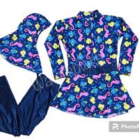 Gambar Baju renang muslim anak TK - M dari WATERSPLASH undefined 2 Tokopedia