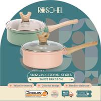 Gambar Roschel Morgan Series Saucepan 16 cm Green (RPC-216G) Panci Wajan dari Bursa Dapur Mall undefined 4 Tokopedia