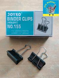 Gambar Binder Clip / Klip / Penjepit Kertas Hitam #155 dari ATK Market Balikpapan undefined 1 Tokopedia
