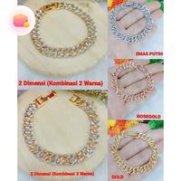 Gambar Gelang sisik Naga Emas Muda Kadar 15% (3 Gram) - EMAS ROSEGOLD dari OLLA NURI GROUP undefined 1 Tokopedia