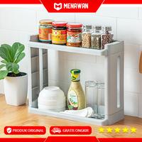 Gambar Space Saver Gap Storage Rack Laci Susun Rak Tingkat Dapur Serbaguna - 3 Layer dari Menawan-id undefined 4 Tokopedia