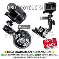 Gambar ◉ BRACKET KACA MOBIL UTK GOPRO INSTA360 X5 X4 X3 ONE X2 DJI OSMO POCKET YI BRICA BPRO SJCAM ACTION CAM CAR MOUNT HOLDER SUCTION CUP - BRACKET SAJA dari Proteus Shop ID undefined 3 Tokopedia
