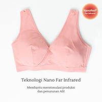 Gambar Mamaway Far Infrared Bra Hamil & Menyusui Crossover - Violet, L dari Mamaway undefined 2 Tokopedia