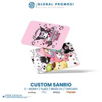 Gambar Emoney eToll Mandiri Custom Cetak UV Print Sanrio - E-money, Standard bank  dari Global Promosi_NEW undefined 1 Tokopedia