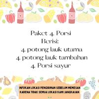 Gambar READY!!! Catering Rantangan Mingguan Paket 4 porsi(5 hari kerja) dari BivStarx undefined 2 Tokopedia