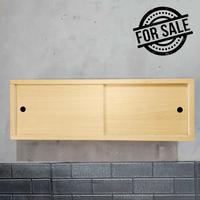 Gambar Kabinet Dinding Minimalis Panjang 70cm - full cream  dari ALVwoodART undefined 3 Tokopedia