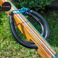 Gambar Speargun Panah Ikan 60cm Laminasi Kayu Jati Tua Trigger Stright dari Campus Archery Indonesia undefined 5 Tokopedia