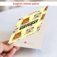 Gambar KARTU UCAPAN ULANG TAHUN / Greeting Card Happy Birthday / HBD 03 - A - 21 dari sampaikan aja undefined 3 Tokopedia
