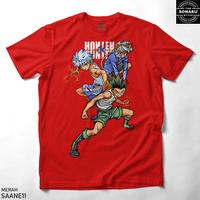 Gambar Sonaru Kaos Distro 3D Premium Hunter X Hunter Baju Atasan Pria SAANE11 - Navy, S dari Sonaru Official Store undefined 4 Tokopedia
