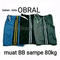 Gambar Celana Kolor Pendek Training Bola Olahraga Futsal Pria Jumbo XXL - Hitam, BB Max 65kg dari Grosir Kolor &amp; Pakaian undefined 1 Tokopedia