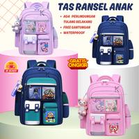 Gambar Tas Ransel Sekolah Anak Laki Laki Import / Tas Sekolah Anak Anti Air - 008-R-PINK dari Kansacollection_NEW undefined 1 Tokopedia