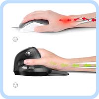 Gambar Delux Seeker M618XSD Black - Ergo Vertical Mouse dari e-tuku online store undefined 3 Tokopedia