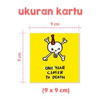 Gambar KARTU UCAPAN ULANG TAHUN / Greeting Card Happy Birthday / HBD 03 - A - 21 dari sampaikan aja undefined 4 Tokopedia