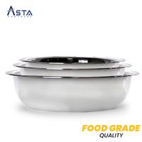 Gambar Asta Baskom Stainless Steel Jumbo Besar Tebal Serbaguna - 50 cm dari Asta Homeware undefined 4 Tokopedia