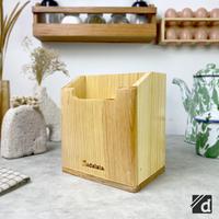Gambar DADALALA Box Spatula / Box Atk / Tempat Sutil Bahan Kayu Pinus - Box Pingul Isi3 dari Dadalala undefined 3 Tokopedia