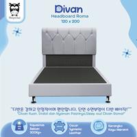 Gambar SLEEP OWL Dipan Tempat Tidur Minimalis Divan Tulip Series 120 x 200 - Grey, 120 dari Sleep Owl Springbed undefined 2 Tokopedia