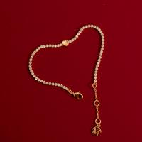 Gambar Aimee Tennis Bracelet - Gelang MDC Pendant Hati Hypoallergenic - Rose Gold dari Made Different Co Indonesia undefined 3 Tokopedia