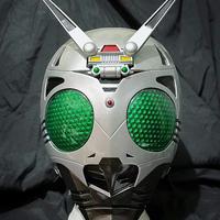 Gambar helm half face SNI custom cosplay Kamen rider shadow moon ukuran XL dari HEROZONE SHOP undefined 1 Tokopedia