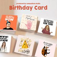 Gambar KARTU UCAPAN ULANG TAHUN / Greeting Card Happy Birthday / HBD 03 - A - 21 dari sampaikan aja undefined 1 Tokopedia