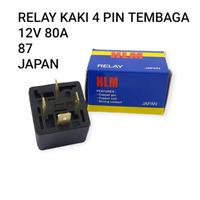 Gambar Relay K4 12V 80A HLM 4 PIN Kaki 4 12Volt dari Alta Motor Jakarta undefined 1 Tokopedia
