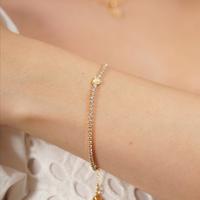 Gambar Aimee Tennis Bracelet - Gelang MDC Pendant Hati Hypoallergenic - Rose Gold dari Made Different Co Indonesia undefined 2 Tokopedia