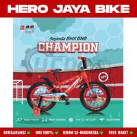 Gambar Sepeda Anak Laki BMX BNB CHAMPION Uk 12 16 18Inch Ban Jumbo 3.0 NEW - BIRU MERAH, 18Inch dari Hero Jaya Bike undefined 1 Tokopedia