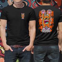 Gambar kaos custom depan belakang + Sablon 2 Sisi + Satuan Bebas Desain - - Biru, XL dari cobottex store undefined 1 Tokopedia