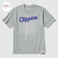Gambar kaos katun combed pria dan wanita CLIPPERS - abu misty, XXL dari toms21shop undefined 2 Tokopedia
