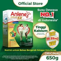 Gambar Susu Anlene Gold Plus 650 Gram Rasa Original Susu Orang Dewasa Kalsium - 620 gram dari Milkshoop undefined 3 Tokopedia