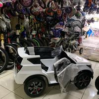 Gambar PMB Mobil Aki Anak Mainan INNOVA Putih dengan Remot Control Interaktif & Garansi Service Gratis 1 Bulan - Remote dari TrigunaBikestore undefined 2 Tokopedia