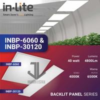 Gambar IN-LITE INBP30120 BACKLIGHT PANEL LED 4800LM 40W 40 WATT 295X1195X30MM - 4000K dari JAWARA.LISTRIK undefined 1 Tokopedia