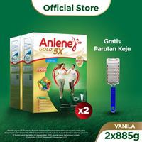 Gambar Susu Anlene Gold 5X Susu Bubuk Vanila 2 X 885G Free Gift Best Seller - Tumbler dari Milkshoop undefined 3 Tokopedia