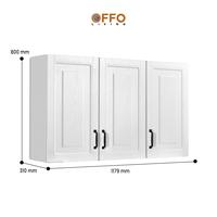 Gambar Kitchen Set Mutiara Putih 010810-WHT - 3 Pintu Atas dari Offo Living Furniture undefined 5 Tokopedia