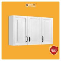 Gambar Kitchen Set Mutiara Putih 010810-WHT - 3 Pintu Atas dari Offo Living Furniture undefined 1 Tokopedia