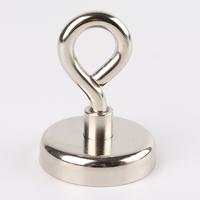 Gambar Magnet Neodymium Bulat Super Kuat Sheep Eye Hook Strong 41 - 160 Kg - 160 Kg dari Home Depot Jakarta undefined 2 Tokopedia