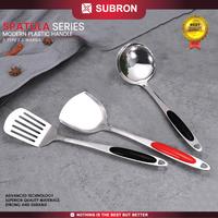 Gambar SUBRON Sutil Centong Spatula Non Lubang Susuk Stainless Steel Tebal - Centong dari SUBRON KITCHENWARE undefined 1 Tokopedia