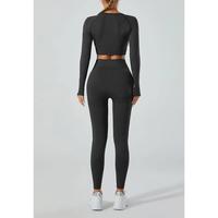 Gambar UC | LUNA series top long sleeve legging olahraga yoga gym fitness - D. purple (Leg), S dari UC.Unicore undefined 2 Tokopedia