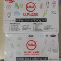 Gambar Pewarna Makanan Cross Oil Based Food Coloring 1 SET [18pcs] - Reguler Series dari Yourbakingneeds undefined 2 Tokopedia