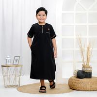 Gambar Gamis Anak Laki-laki Baju Koko Anak Jubah Anak Muslim 2-10 Tahun JBA03 - Putih, No.8 (8-10 thn) dari Jam Karakter Bandung Official undefined 3 Tokopedia