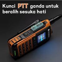 Gambar HT Motorola GP328 PLUS Walkie Talkie - Platinum - Abu-abu dari Platinum smartID undefined 3 Tokopedia