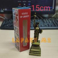 Gambar Pajangan Miniatur Amerika/Patung Liberty - 18cm dari Lapaku M2 undefined 5 Tokopedia