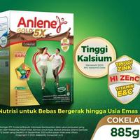 Gambar Susu Anlene Gold 5X 885Gr Original Dan Coklat / Susu Lansia 900 Gram - - Original dari Milkshoop undefined 1 Tokopedia