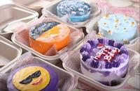 Gambar korean lunch box cake custom - Orange biru, Ovomaltine dari Libra Cake undefined 2 Tokopedia