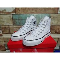 Gambar SEPATU CONVERSE CHUCK TAYLOR ALLSTAR 70'S HIGH WHITE GLOOSH LIST BLACK - Hi White Black, 43 dari DZAK STORE OFFICIAL INDONESIA undefined 1 Tokopedia