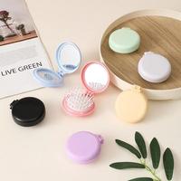 Gambar SISIR LIPAT CERMIN BULAT 2IN1 SISIR RAMBUT MINI KACA 2 IN 1 dari HJ collectionnn undefined 4 Tokopedia