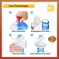 Gambar Tutup Galon Air Minum Keran Manual Dispenser Kran Kepala Galon Plastik dari DCA Online Shop undefined 5 Tokopedia