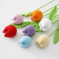 Gambar CROCHET LILY 01/ bunga rajut lily type 1 100% handmade - Biru Muda dari perfect.april undefined 1 Tokopedia